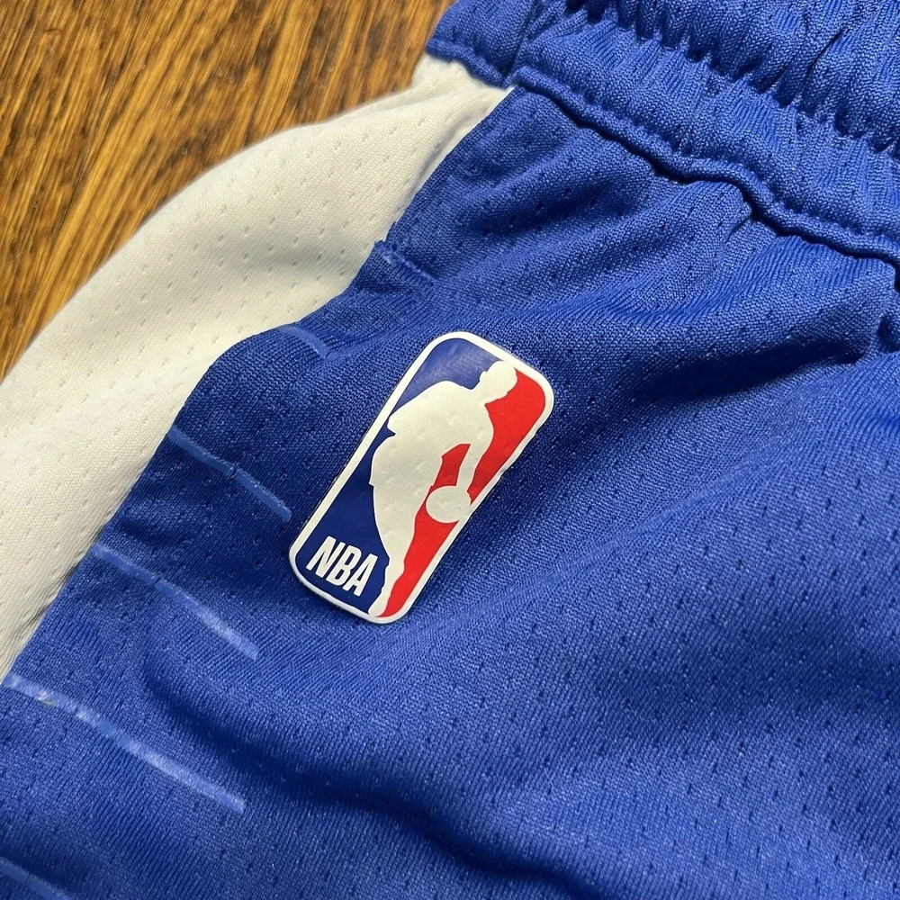 Nike Basketball NBA Los Angeles Clippers Shorts Size 38 Large Dri Fit Pockets